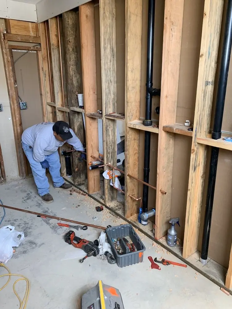 Commercial rough-in plumbing for Gas Line Repair in River Run